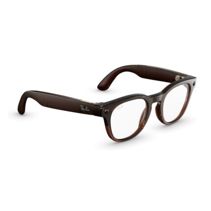 Умные очки Ray-Ban Meta Scriber Optics (Gen 2) Shiny Transparent Umber (RW7002) — изображение 4