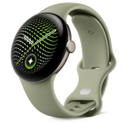 Умные часы Google Pixel Watch 5 41mm Wi-Fi Зеленый (Satin Pyrite/Olive)