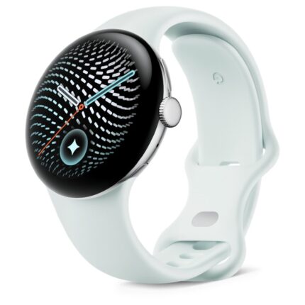 Умные часы Google Pixel Watch 5 41mm Wi-Fi Серый (Polished Silver/Fog)