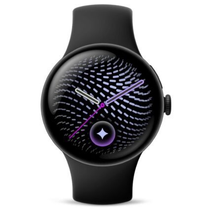 Умные часы Google Pixel Watch 5 45mm Wi-Fi Черный (Matte Black/Obsidian) — изображение 2