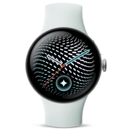 Умные часы Google Pixel Watch 5 45mm Wi-Fi Серый (Polished Silver/Fog) — изображение 2