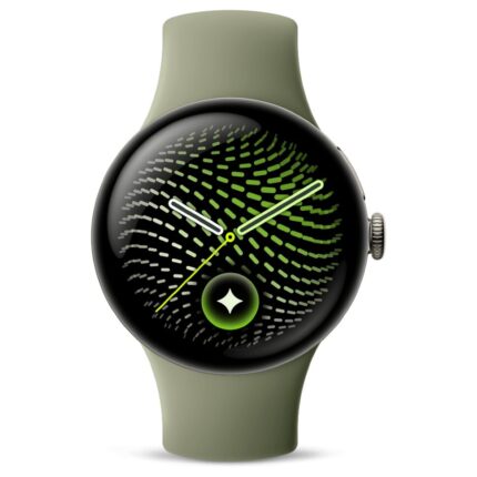Умные часы Google Pixel Watch 5 45mm Wi-Fi Зеленый (Satin Pyrite/Olive) — изображение 2