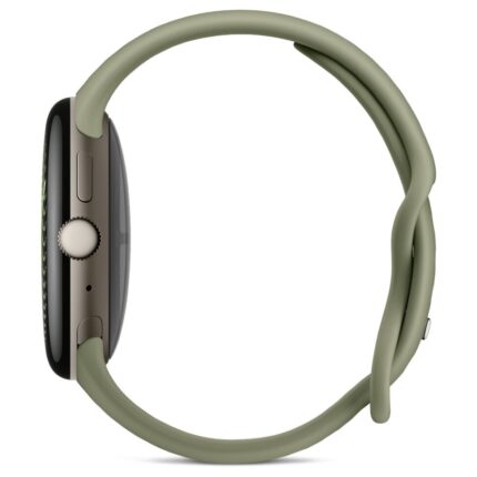Умные часы Google Pixel Watch 5 45mm Wi-Fi Зеленый (Satin Pyrite/Olive) — изображение 3