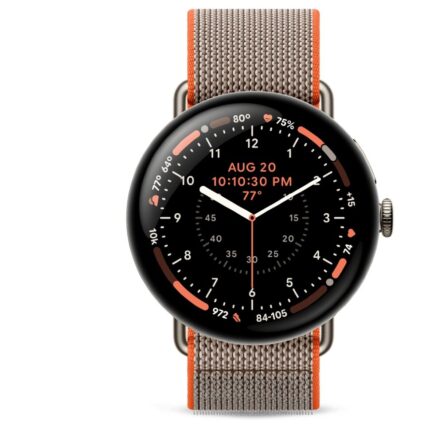 Умные часы Google Pixel Watch 5 45mm Wi-Fi Special Edition Коричневый (Satin Pyrite/Rye) — изображение 2