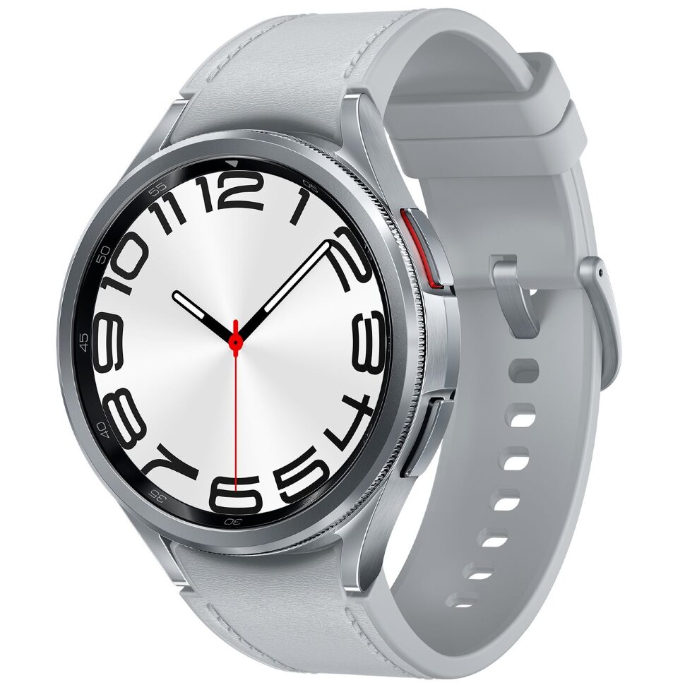 5353.970 Умные часы Samsung Galaxy Watch6 Classic LTE 47mm Серебро (Silver) — изображение 1