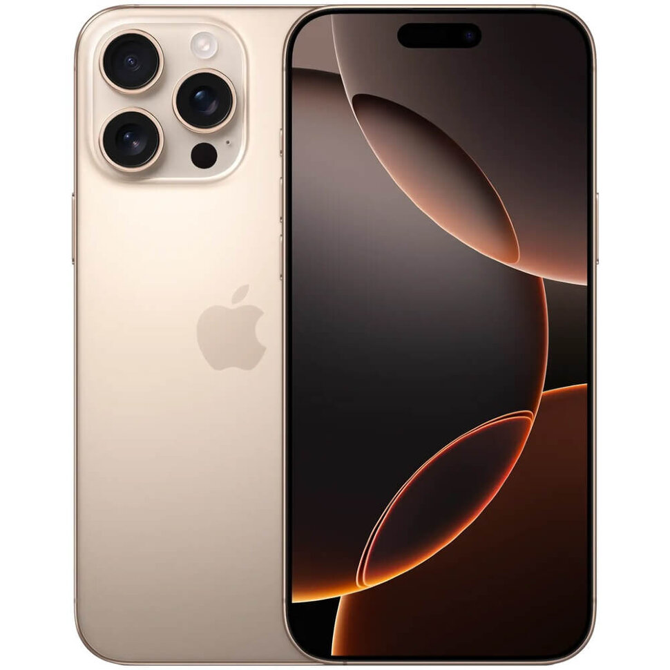 6087.970 Смартфон Apple iPhone 16 Pro Max 1024GB Пустынный титан (Desert Titanium) eSIM — изображение 1