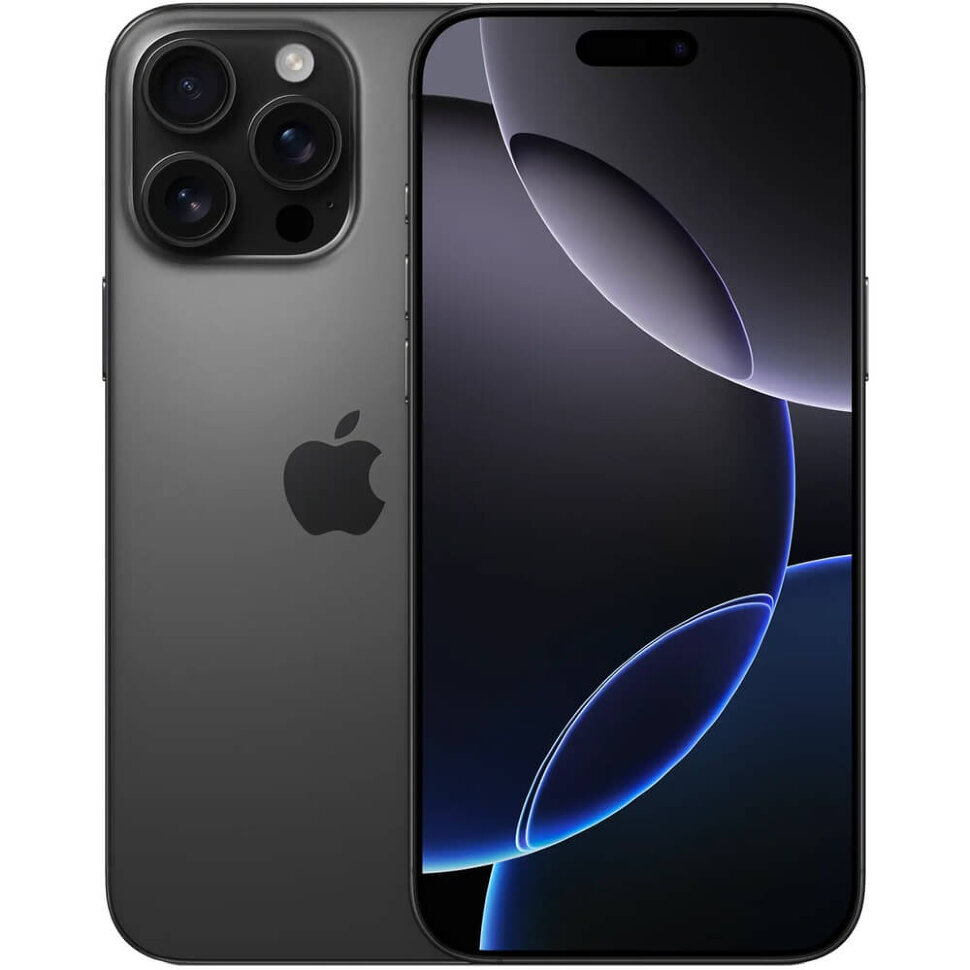 6163.970 Смартфон Apple iPhone 16 Pro Max 512GB Черный титан (Black Titanium) DualSim — изображение 1