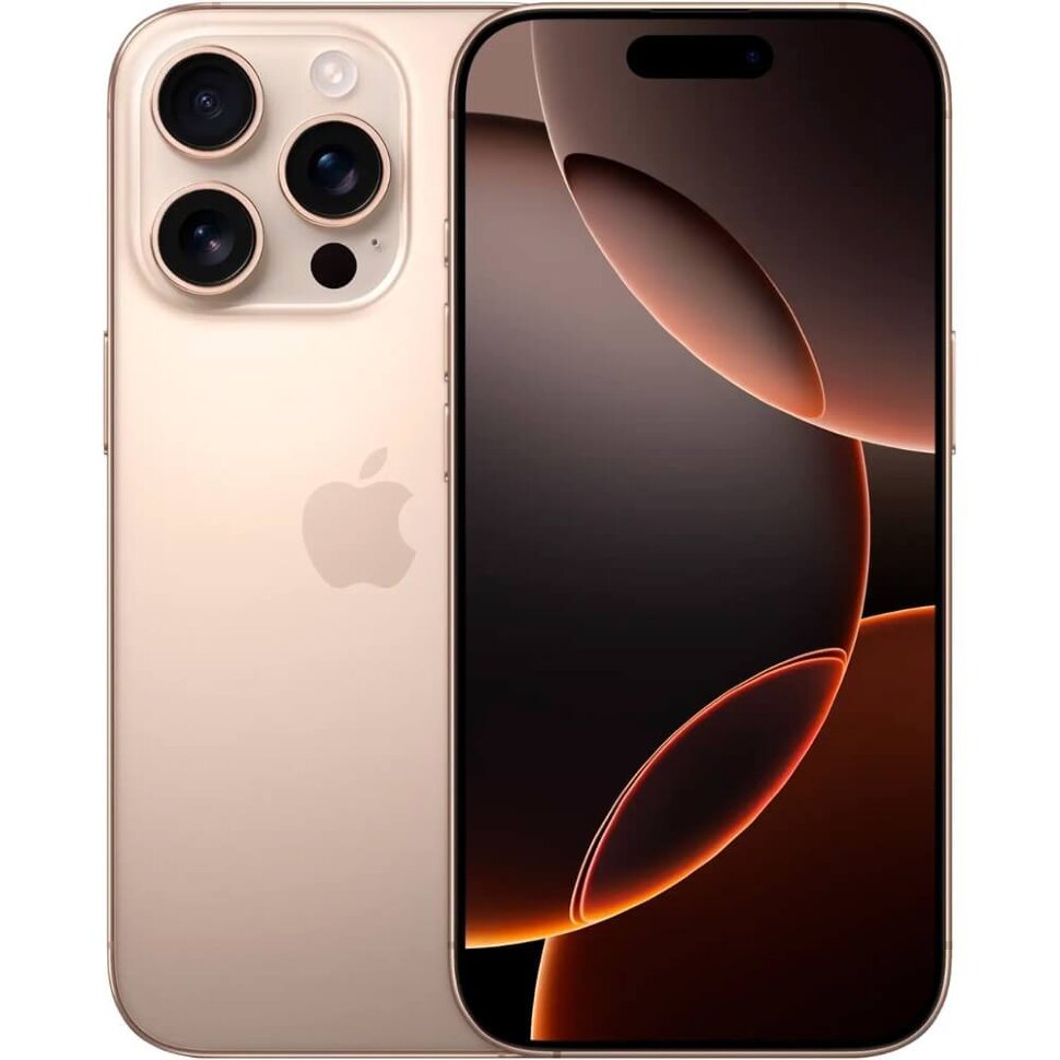 6273.970 Смартфон Apple iPhone 16 Pro 256GB Пустынный титан (Desert Titanium) DualSim — изображение 1