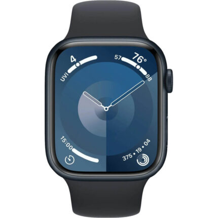 Умные часы Apple Watch Series 9 45mm Midnight Aluminum Case with Midnight Sport Band (M/L) — изображение 2