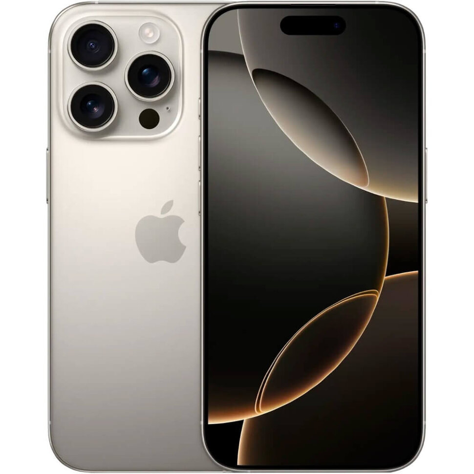 6373.970 Смартфон Apple iPhone 16 Pro 512GB Натуральный титан (Natural Titanium) — изображение 1