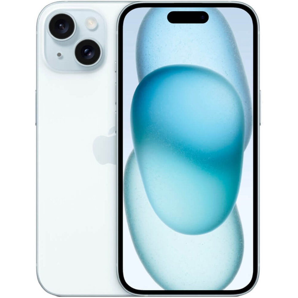 7126.970 Смартфон Apple iPhone 15 128GB Голубой (Blue) Б/У — изображение 1