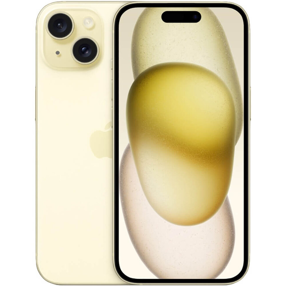 7300.970 Смартфон Apple iPhone 15 512GB Желтый (Yellow) — изображение 1