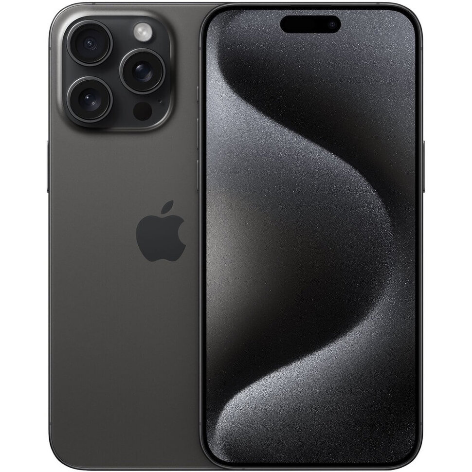 7457.970 Смартфон Apple iPhone 15 Pro Max 256GB Черный титан (Black Titanium) DualSim — изображение 1