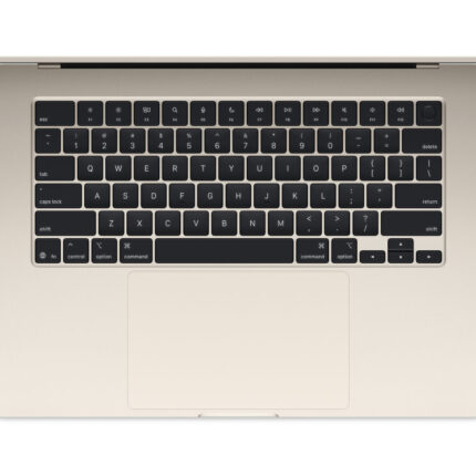 Ноутбук Apple MacBook Air 15 2025 MW1K3 (M4 10-Core GPU, 16/512GB) Сияющая звезда (Starlight) — изображение 2