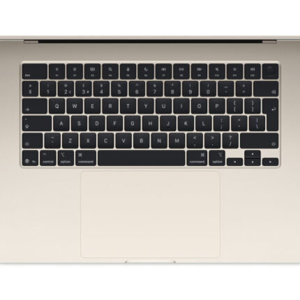 Ноутбук Apple MacBook Air 15 2025 MW1J3 (M4 10-Core GPU, 16/256GB) Сияющая звезда (Starlight) — изображение 3