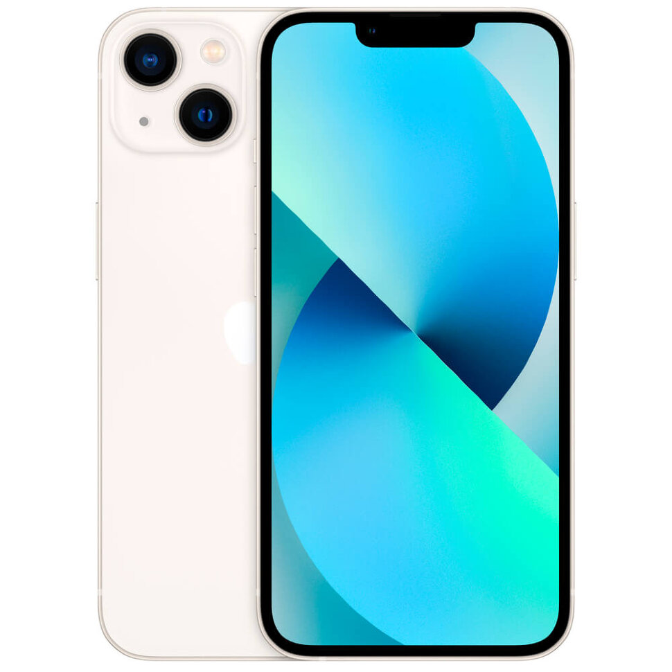 9249.970 Смартфон Apple iPhone 13 256GB Белый (Starlight) — изображение 1