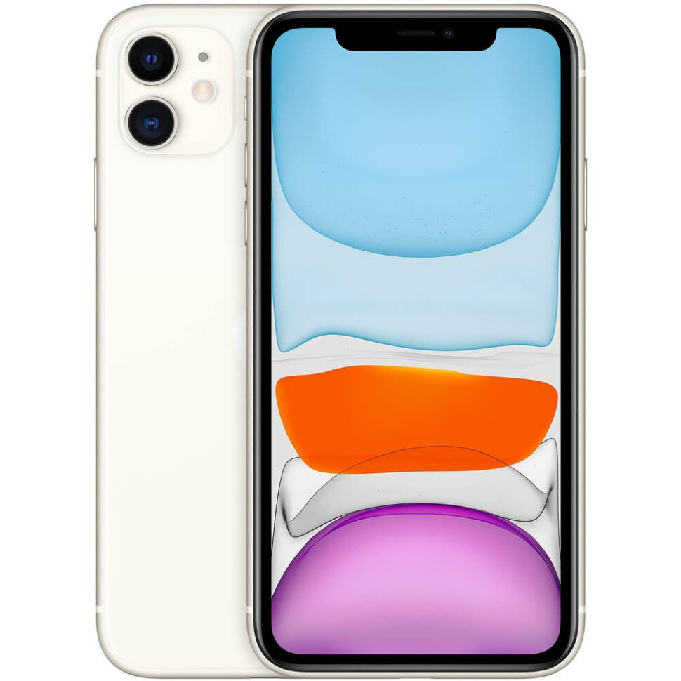 9441.970 Смартфон Apple iPhone 11 128GB Белый (White) — изображение 1