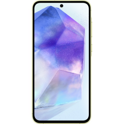 Смартфон Samsung Galaxy A55 5G 8/256GB Желтый (Awesome Lemon) — изображение 2